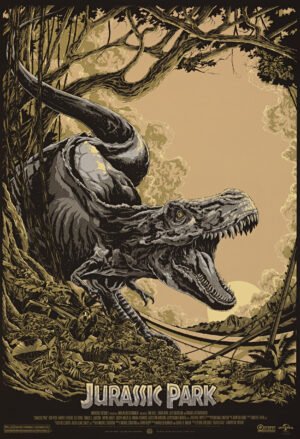 Jurassic Park - Var. 198/225 by Ken Taylor